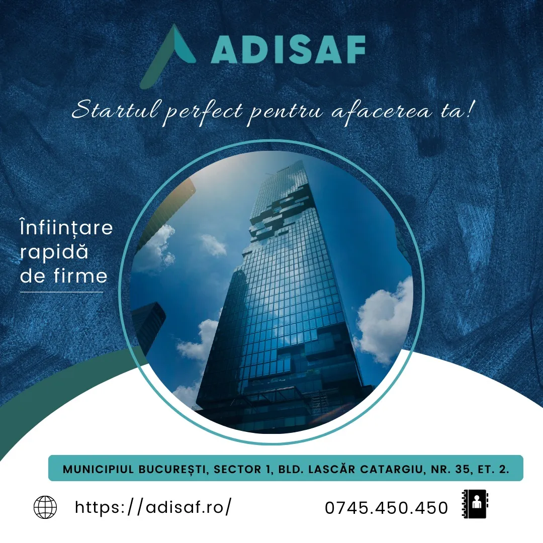 ADISAF – compania care simplifică tot ce înseamnă relația cu Registrul Comerțului. SOLUȚII DEȘTEPTE PENTRU AFACERI PROFITABILE
