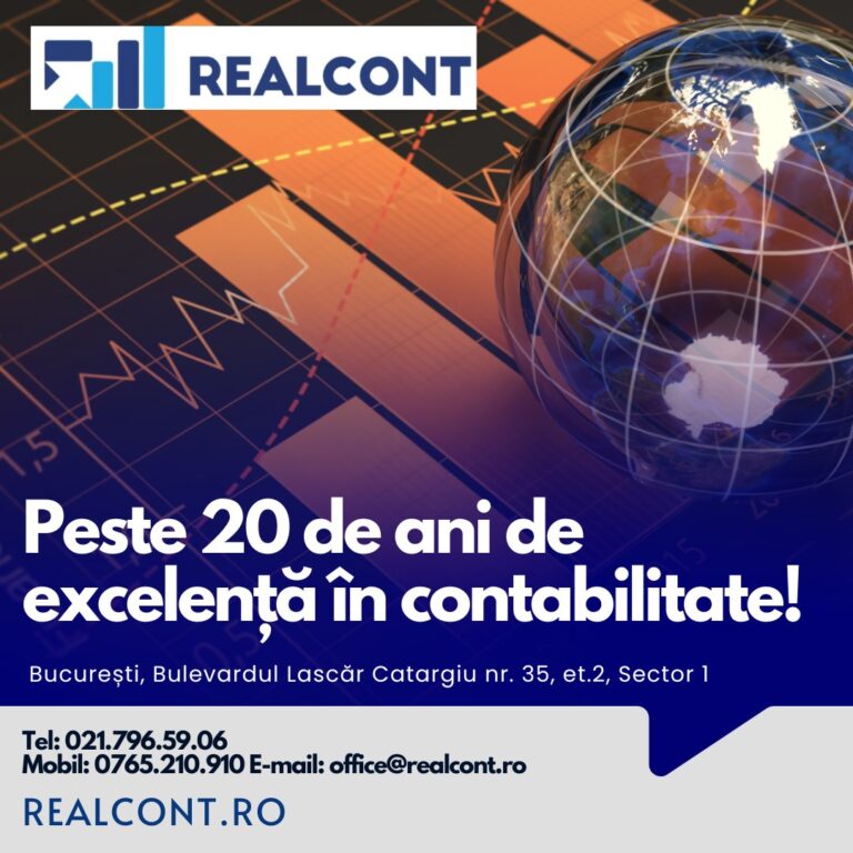 REALCONT – 21 de ani de contabilitate fără erori. Reputație construită pe disciplină, nu pe promisiuni