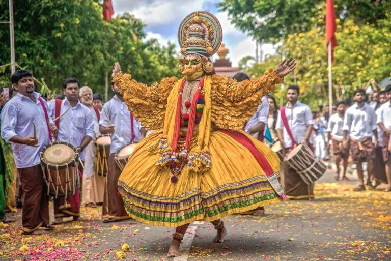 Photo culture of summer festivals