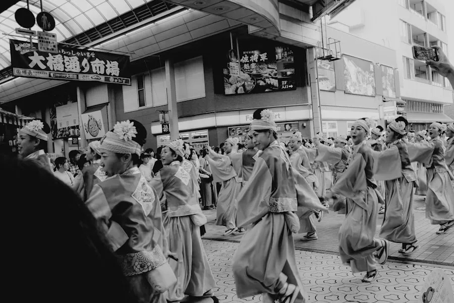 Photo culture of summer festivals