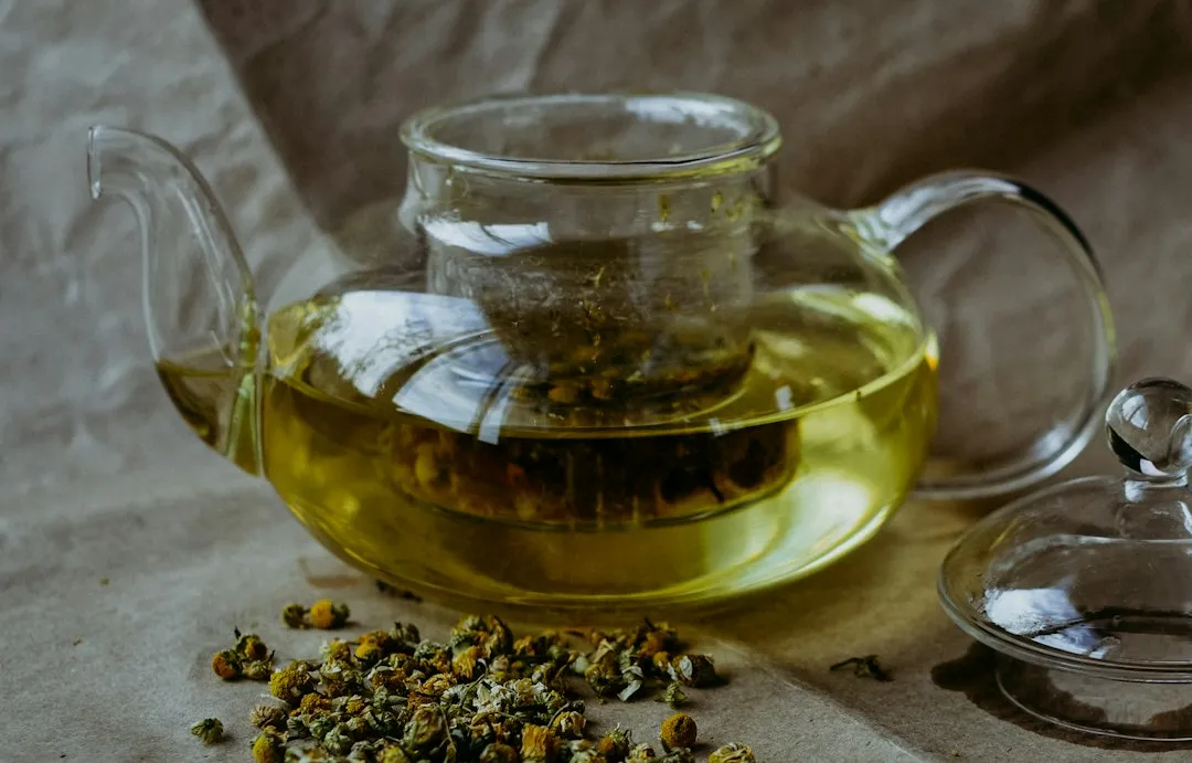 Photo best teas for relaxation after a busy day